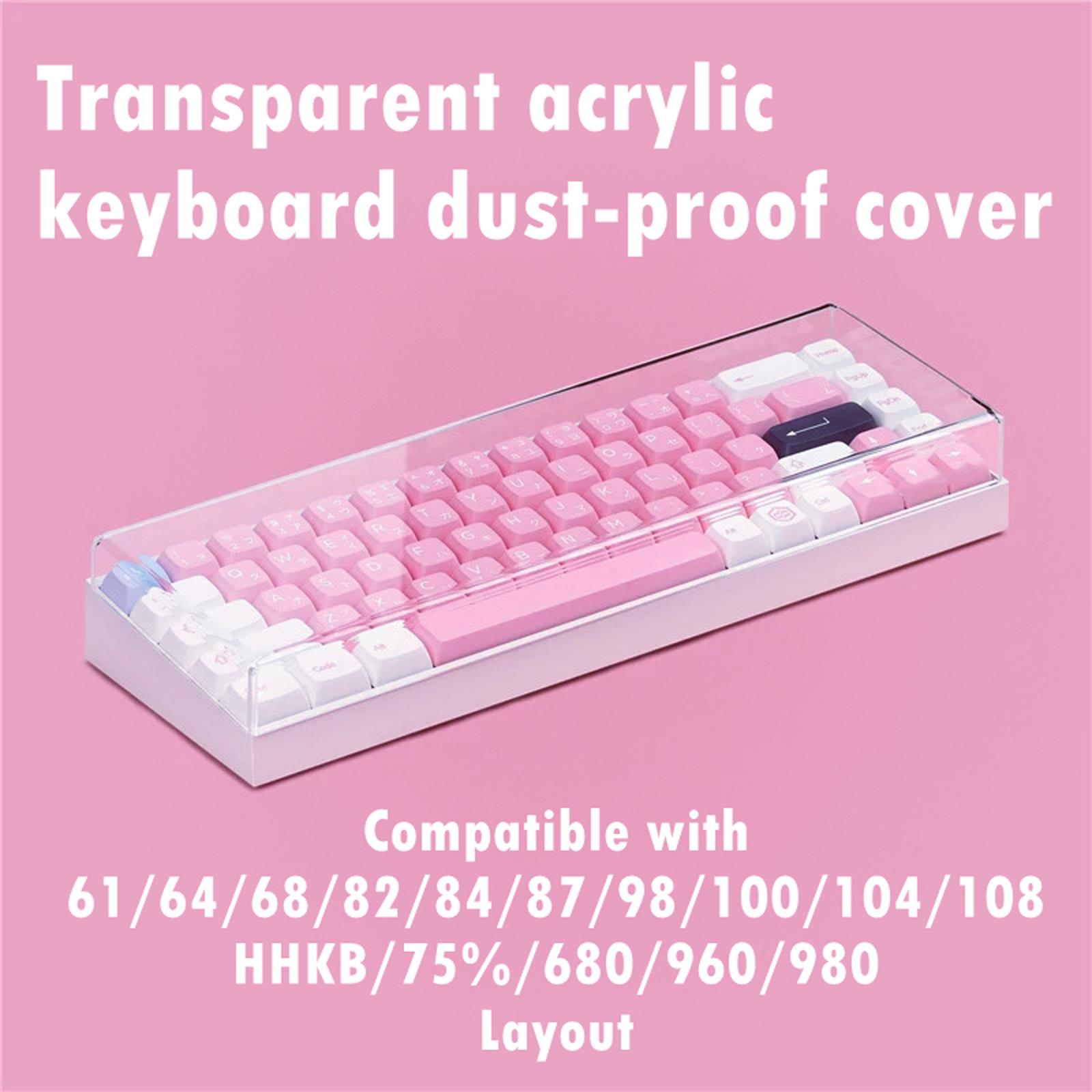 Gaming Accessories Aesthetic - Housse anti-poussière pour clavier, 108 touches,